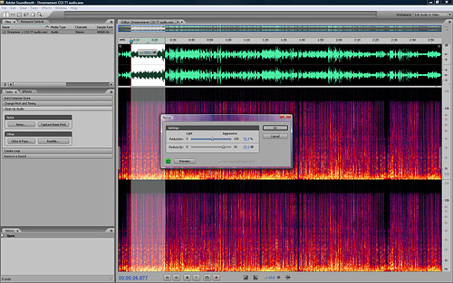 STEP 2 Clean up the Audio in Soundbooth