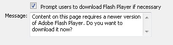 STEP 10 Prompt Users to Download Player