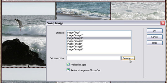 Specify Images to Swap