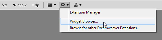 Widget Browser