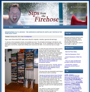 Sips From the Firehose Blog by David LaFontaine