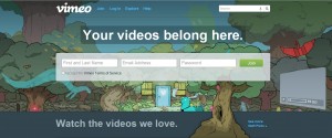 Vimeo video hosting service