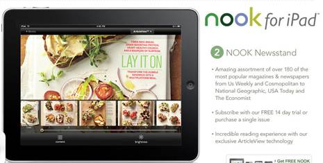 Barns and Noble Nook